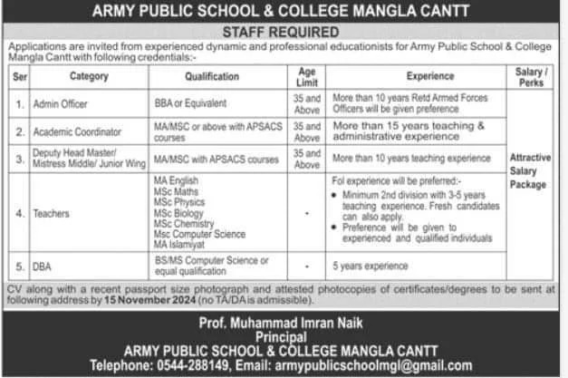  Army Public School & College