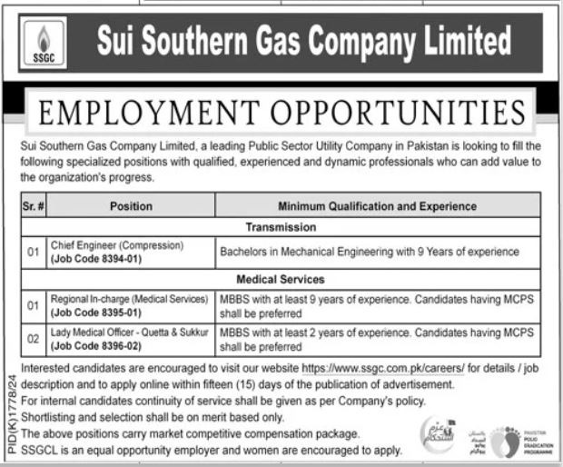 Sui Southern Gas Company Limited SSGC